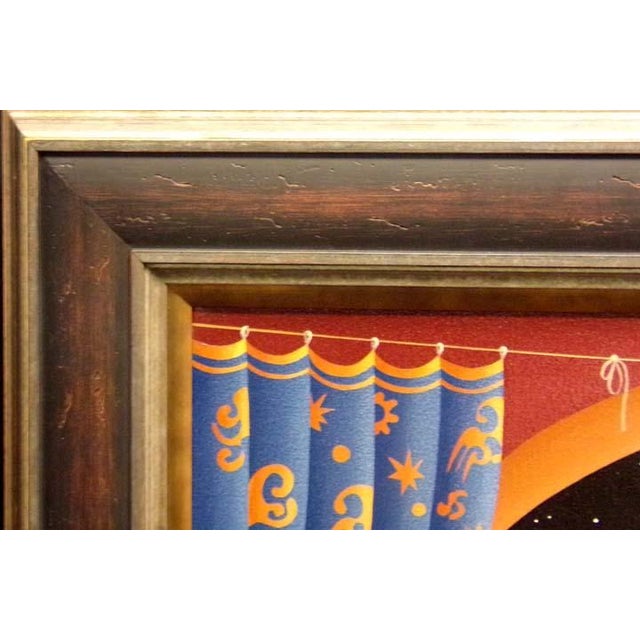 Impressionist Anton Arkhipov "Dessert" Original Art on Canvas Hand Signed Custom Frame For Sale - Image 3 of 5