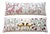 White Horse Suzani Lumbar Pillow Cover 18'' X 53'' - Set of Two For Sale