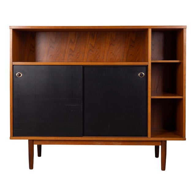 Vintage Teak Highboard, 1960s For Sale