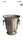 Champagne Bucket in Stainless Steel and Gold-Plated Brass by Guy Degrenne, 1980s For Sale - Image 10 of 13