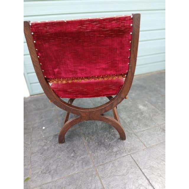 Antique 19th Century Victorian Oak Dining Chairs, Set of 8 For Sale - Image 4 of 10