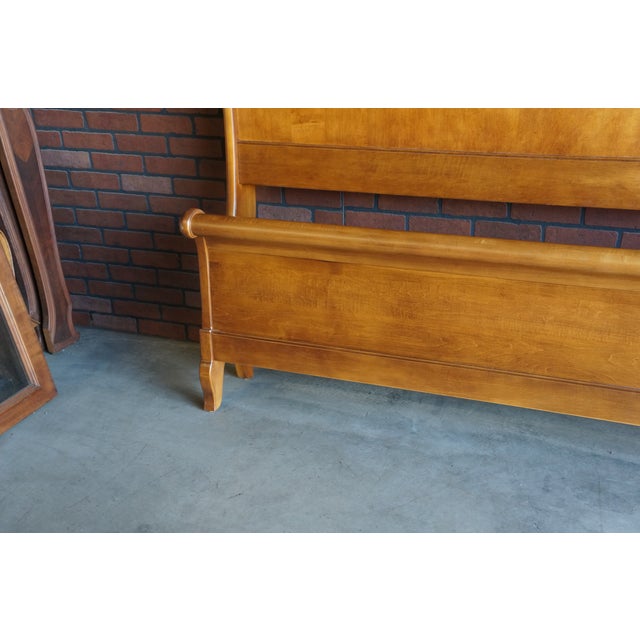 Ethan Allen King Maison Sleigh Bed For Sale - Image 6 of 8