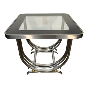 Late 20th Century Metal End Table