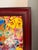 Textile Serg Graff "Fabric of Joy" Abstract Painting Acrylic on Canvas Framed Art, Coa For Sale - Image 7 of 11
