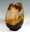 Large Round Art Nouveau Style Gall Cameo Vase with Seascape Decor from Emile Gallé, France, 1905 For Sale - Image 5 of 10