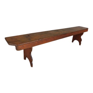 Antique 19th Century Primitive Bench For Sale