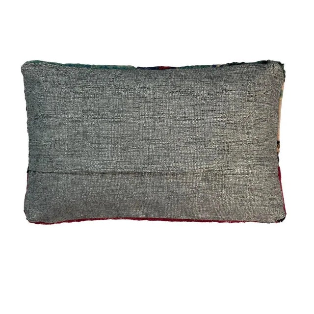 Vintage Traditional Wool Cushion, 1960s For Sale - Image 3 of 11