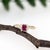 Dainty Red Ruby Ring W Earth Mined Diamonds in Solid 14k Gold | Oval 5.3x4mm, Size 6.75 For Sale - Image 4 of 9