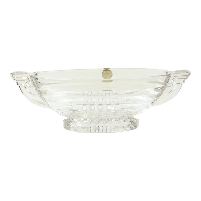 Art Deco Marcelle Fruit Bowl from Val Saint Lambert, 1935 For Sale - Image 9 of 13