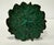 2000 - 2009 Art Nouveau Brass Candle Holder W/ Green Patina Pillar & Spike Nature Design For Sale - Image 5 of 7