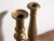 Vintage Brass Candlesticks, 1920, Set of 3 For Sale - Image 10 of 12