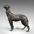 1930s Vintage French Bronze Greyhound Figure For Sale - Image 4 of 11