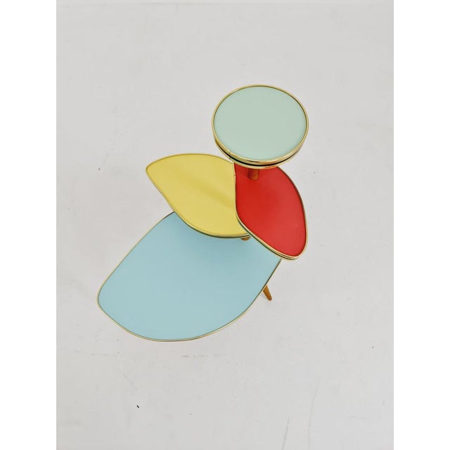 Wood Vintage German Plant Stand, 1950s For Sale - Image 7 of 11