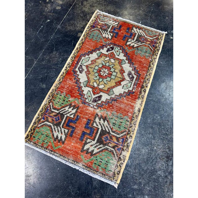 Early 21st Century Turkish Yastik Rug 1'8" x 3'1" For Sale - Image 5 of 5