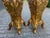 Gold 1980 Italian Baroque Gold Pedestals - Pair For Sale - Image 8 of 17