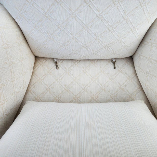 1990s A. Rudin Palm Beach Regency Lounge Chairs Pair For Sale - Image 16 of 16