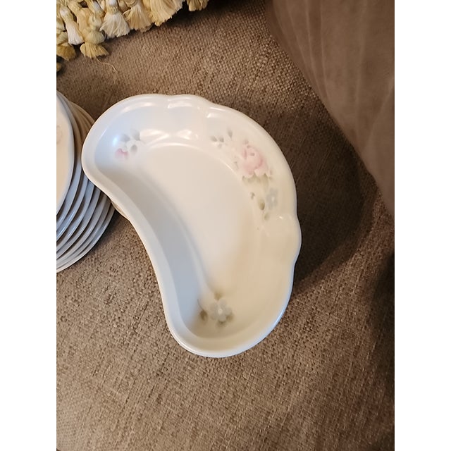 Pfaltzgraff Tea Rose Pattern Plates For Sale - Image 4 of 5