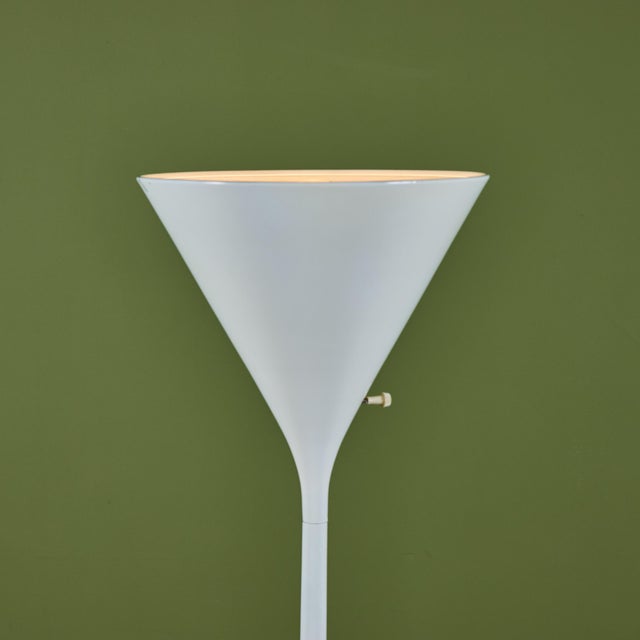 Nessen Studios Torchiere Floor Lamp For Sale - Image 9 of 11