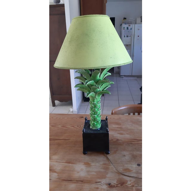 Vintage French Ceramic Lamp by Jean Roger, 1960 For Sale - Image 11 of 11