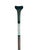 Antique Early 20th Century Hand Painted Monogrammed Wooden Canoe Paddle / Boat Oar With Olive Green, White & Black Striping, Circa 1920 For Sale - Image 9 of 11