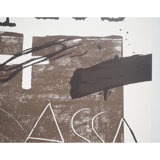 Antoni Tapies, Monotypes, Lithograph For Sale - Image 7 of 8
