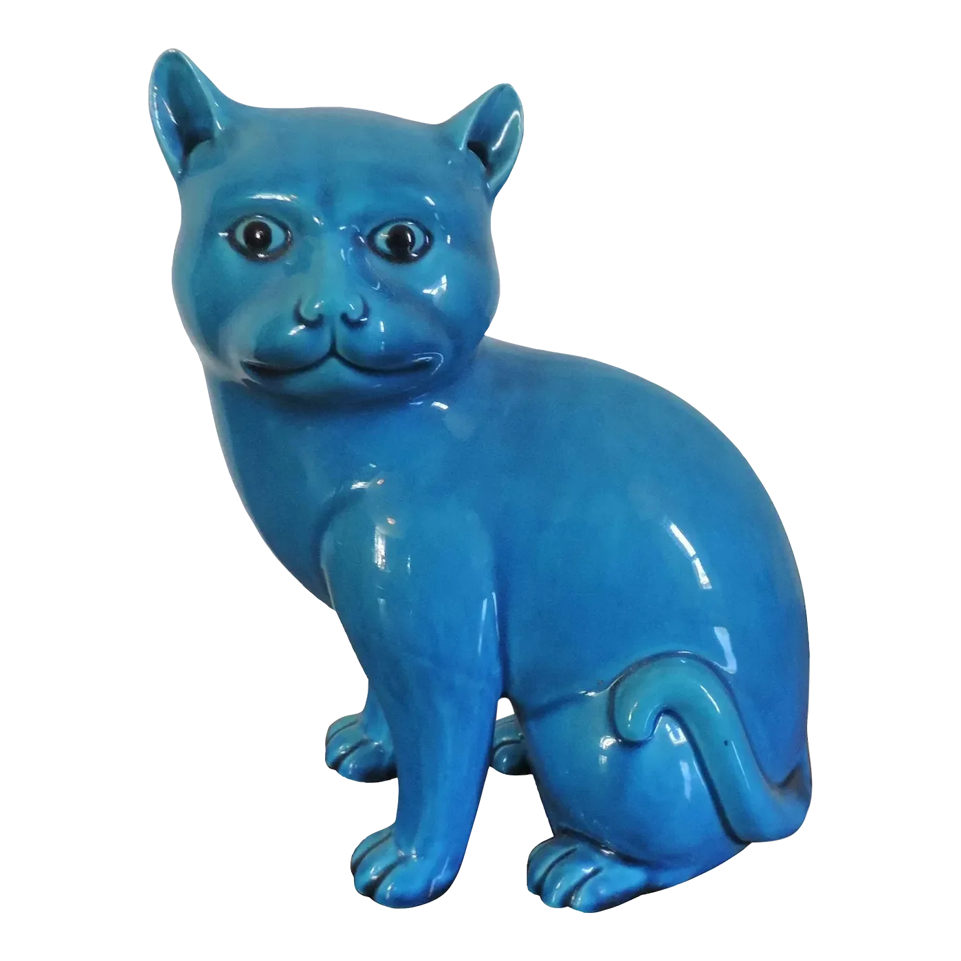 19th Century Chinese Export Porcelain Monochrome Turquoise Glazed