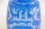 Antique Bohemian Blue Engraved Glass Bottle Covered Decanter For Sale - Image 4 of 13