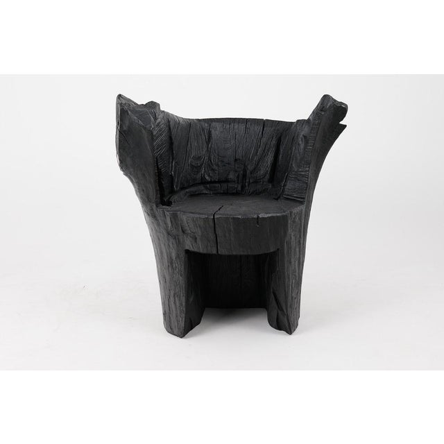 Brutalist Sculptural Armchair by Logniture For Sale - Image 4 of 18