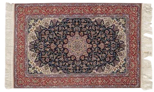 Pasargad N Y Persian Isfahan Korker Wool & Silk Highlighted Rug - 3′5″ × 5′