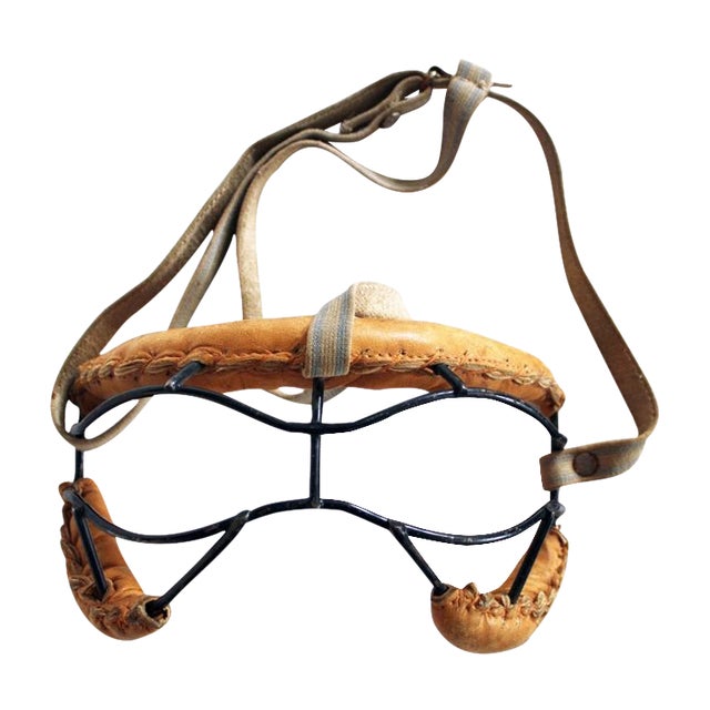 Vintage Lacrosse Face Mask Chairish