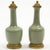 Celadon Antique Small Chinese Celadon Porcelain Vases With 19th Century French Gilt Bronze Mounts - A Pair For Sale - Image 8 of 12
