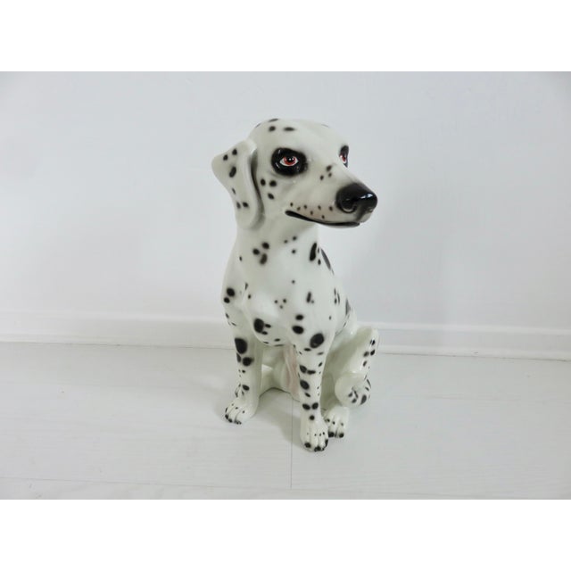 Very Large Ceramic Dalmatian, Italy, 1970s For Sale - Image 14 of 14