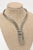 Vintage j.p. Coutrel Sterling Silver v Necklace, French For Sale - Image 11 of 11