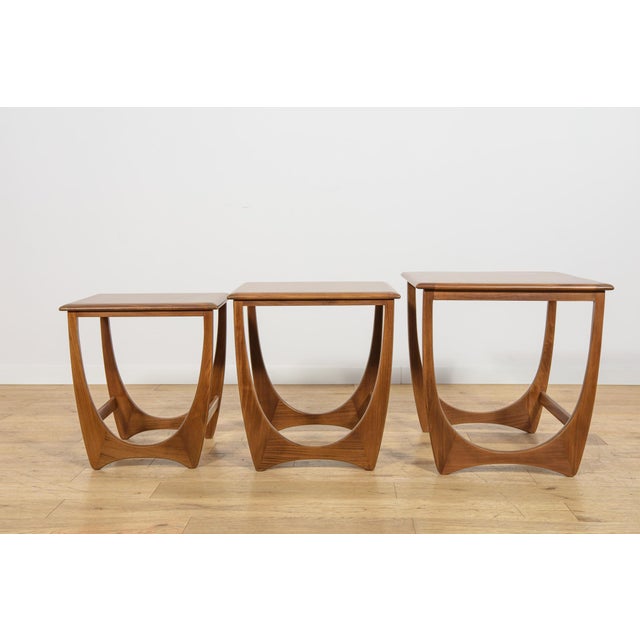 Mid-Century Nesting Tables by Victor Wilkins for G-Plan, United Kingdom, 1960s, Set of 3 For Sale - Image 6 of 18