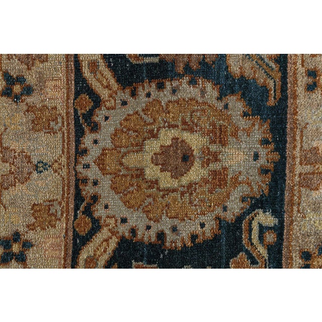 Folk Art Traditional Rug Floral-Inspired Tabriz Floral Warm Tan by Doris Leslie Blau For Sale - Image 3 of 10