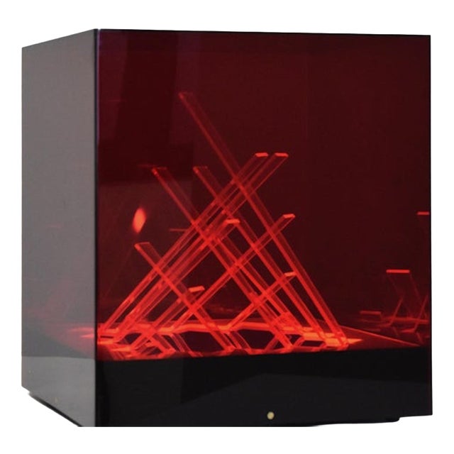 Light Sculpture by James Rivière, 1970 For Sale