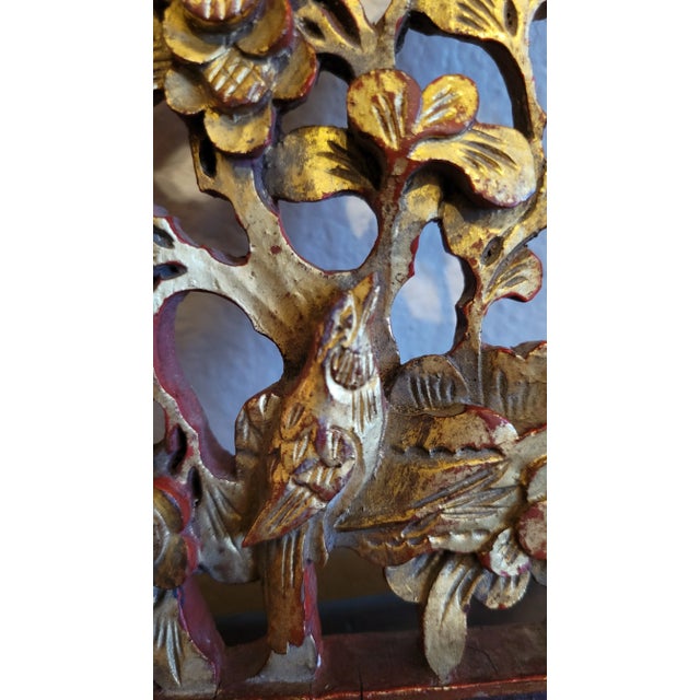 Early 20th Century Antique Wood Carving Plaque For Sale - Image 5 of 12