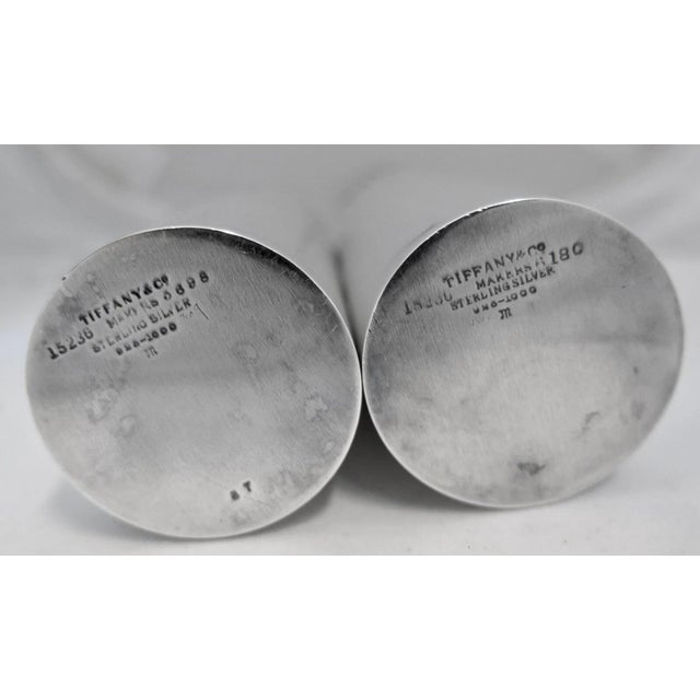 Vintage Tiffany & Co. Art Deco Period Sterling Silver Cologne Bottles - A Pair For Sale In New York - Image 6 of 7