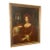 1990s Oil on Canvas,Lady in Red Portrait For Sale
