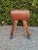 Gymnasium Leather Pommel Horse Bench Saddle Holder on Legs For Sale In Los Angeles - Image 6 of 12