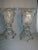 Traditional 19th Century Sandwich Glass Vases with Star & Punty Decoration - EAPG - a Pair For Sale - Image 3 of 7
