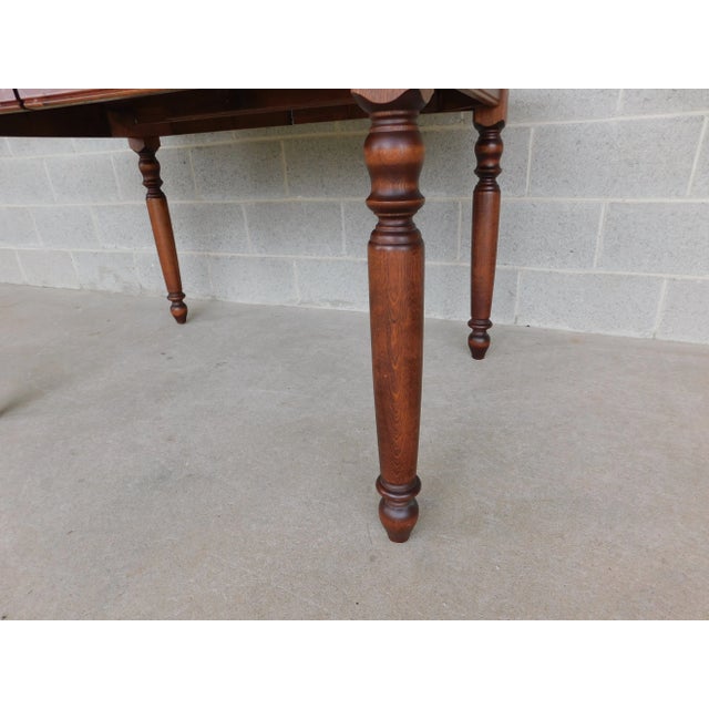 Nichols & Stone Kensington Farmhouse Dining Table For Sale - Image 9 of 10