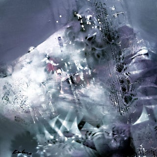 Ovidiu Kloska, Nocturnal Script of the Infinite, Acrylics on Canvas For Sale