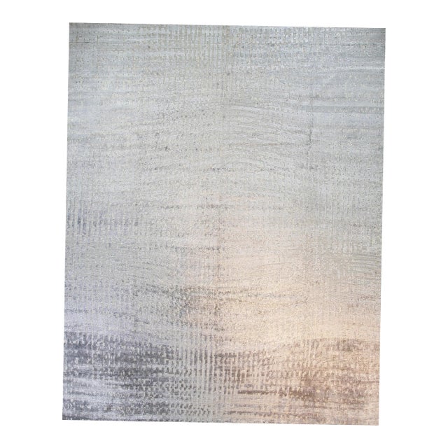 Ashley Rug, Silver Blue 14x20 For Sale