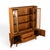 Young Manufacturing Concave Vintage Mid Century Modern China Cabinet C. 1960s, Attributed For Sale - Image 10 of 13