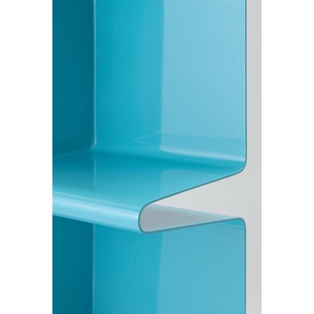 Cioccolata Bookshelf in Powder-Coated Aluminum by Altreforme For Sale - Image 4 of 11