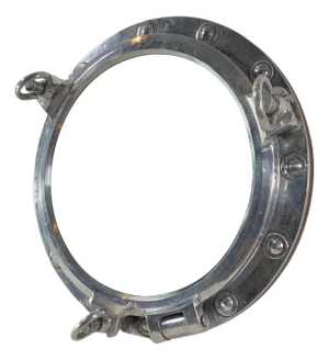 Aluminum Ship’s Porthole Mirror