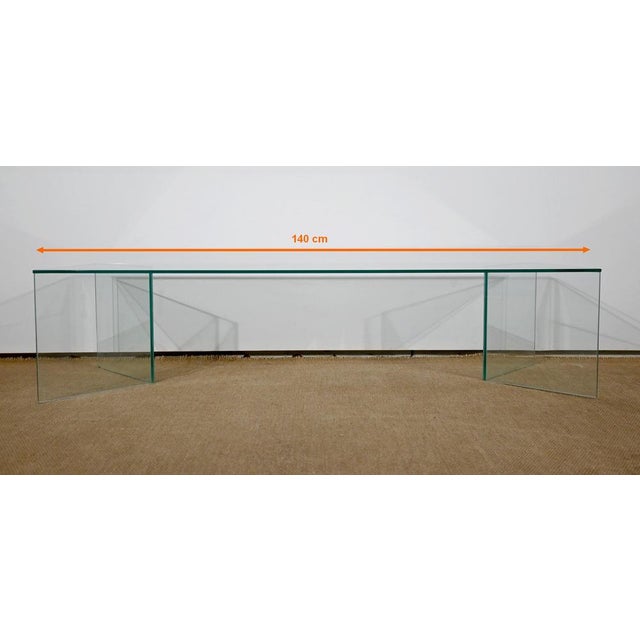 Rectangular Glass Coffee Table, 1970s For Sale - Image 17 of 18