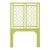 Chinoiserie David Francis Furniture for Chairish X & Diamond Headboard Twin, Parakeet For Sale - Image 3 of 3