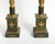 Italian Empire Style Gilt-Bronze / Green Marble Pedestals For Sale - Image 4 of 11